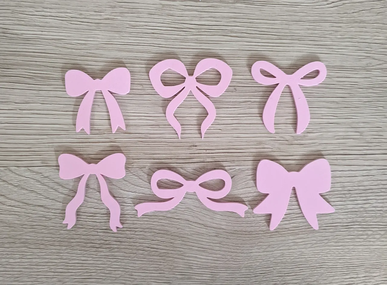 Collection on Ribbon Bows - Flat view 2