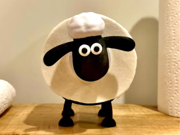Shaun The Sheep Toilet Paper Holder