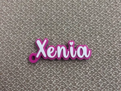 Xenia name keychain