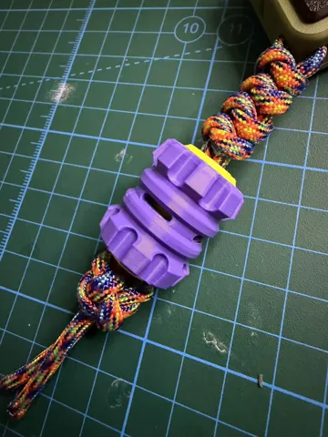 Objeto manipulable: PARACORD SPIN BEAD 03 — vista de referencia 3