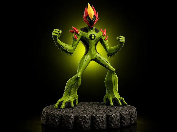 Figurine Swampfire — Ben 10