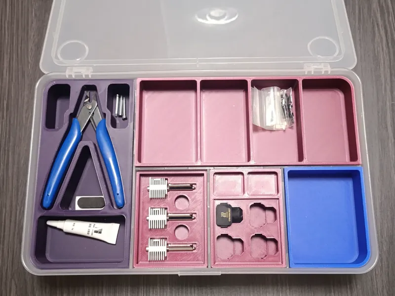 Organizador IKEA GLIS: Bambu Lab A1 