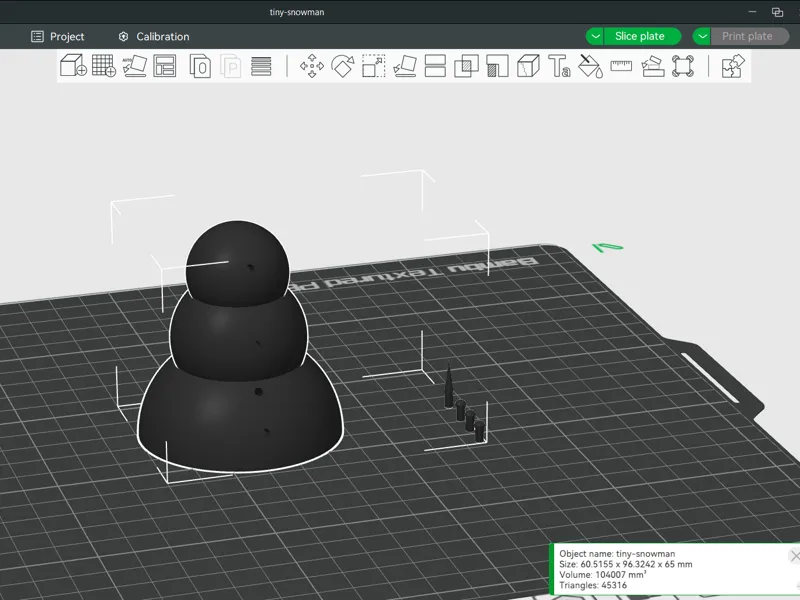 Tiny Snowman