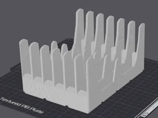 Gridfinity Ikea 365+ lid holder, for 6 lids, 3x4 