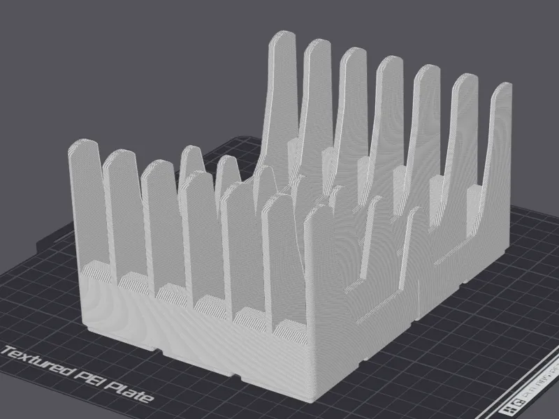 Gridfinity Ikea 365+ lid holder, for 6 lids, 3x4 
