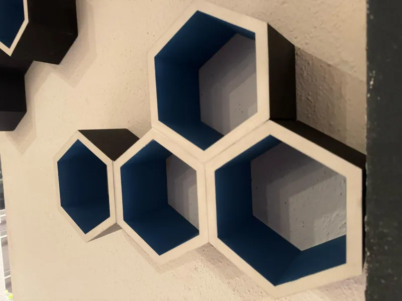 Hexagonal Honeycomb – Modular Stylish Wall Design