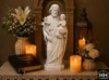 SAINT JOSEPH AND BABY JESUS - MULTI-PART GOLDEN HALO