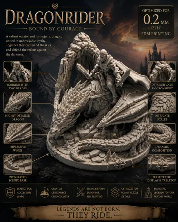 Adorno temático: Dragonrider – Bound by Courage — vista de referencia 3