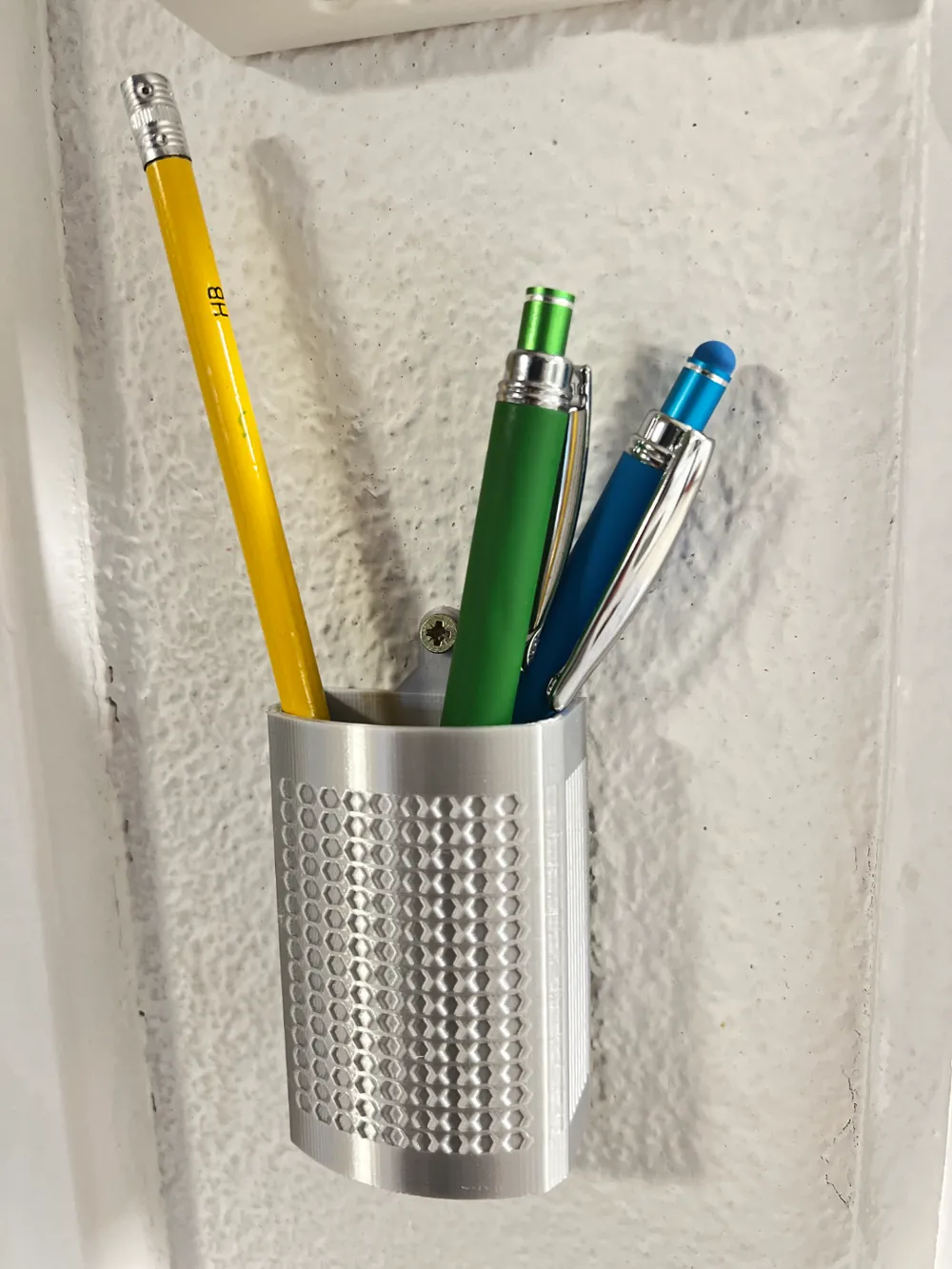 Pen / Pencil Holder. Wall Mountable. by OzButcher78 MakerWorld