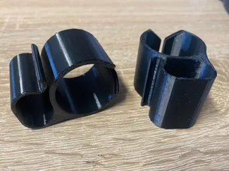 Cable holder for DJ speaker stand