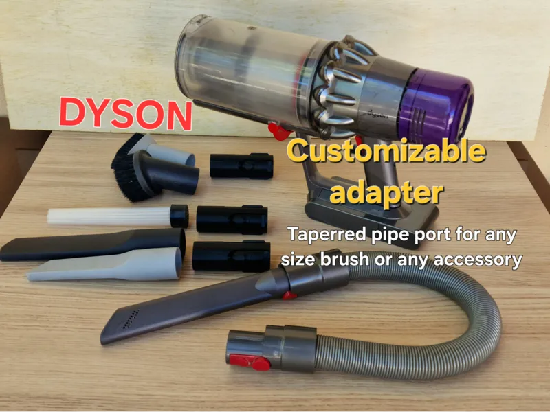 Dyson V10 - V11 brush adapter and nozzle - CUSTOM
