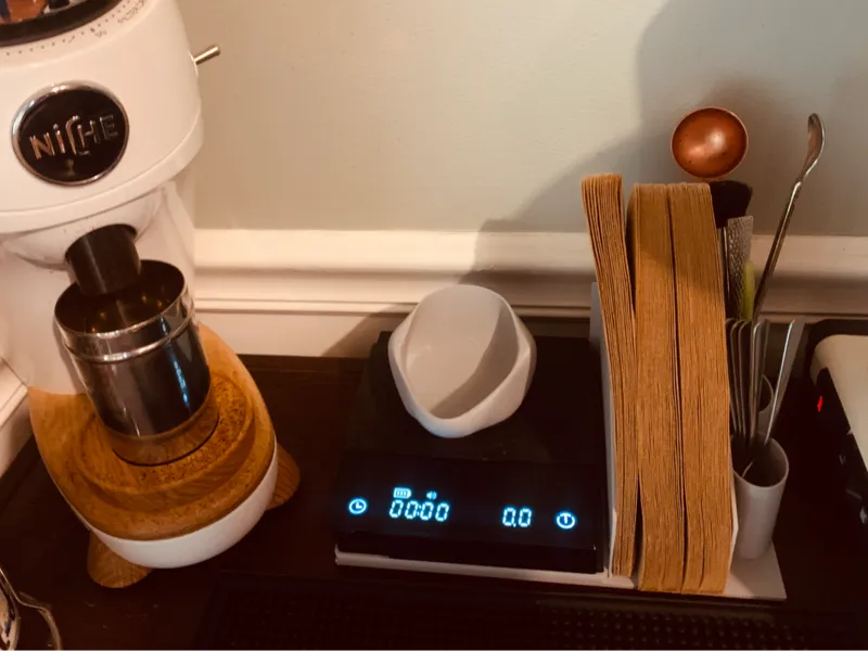 Coffee Scale/Filter Station