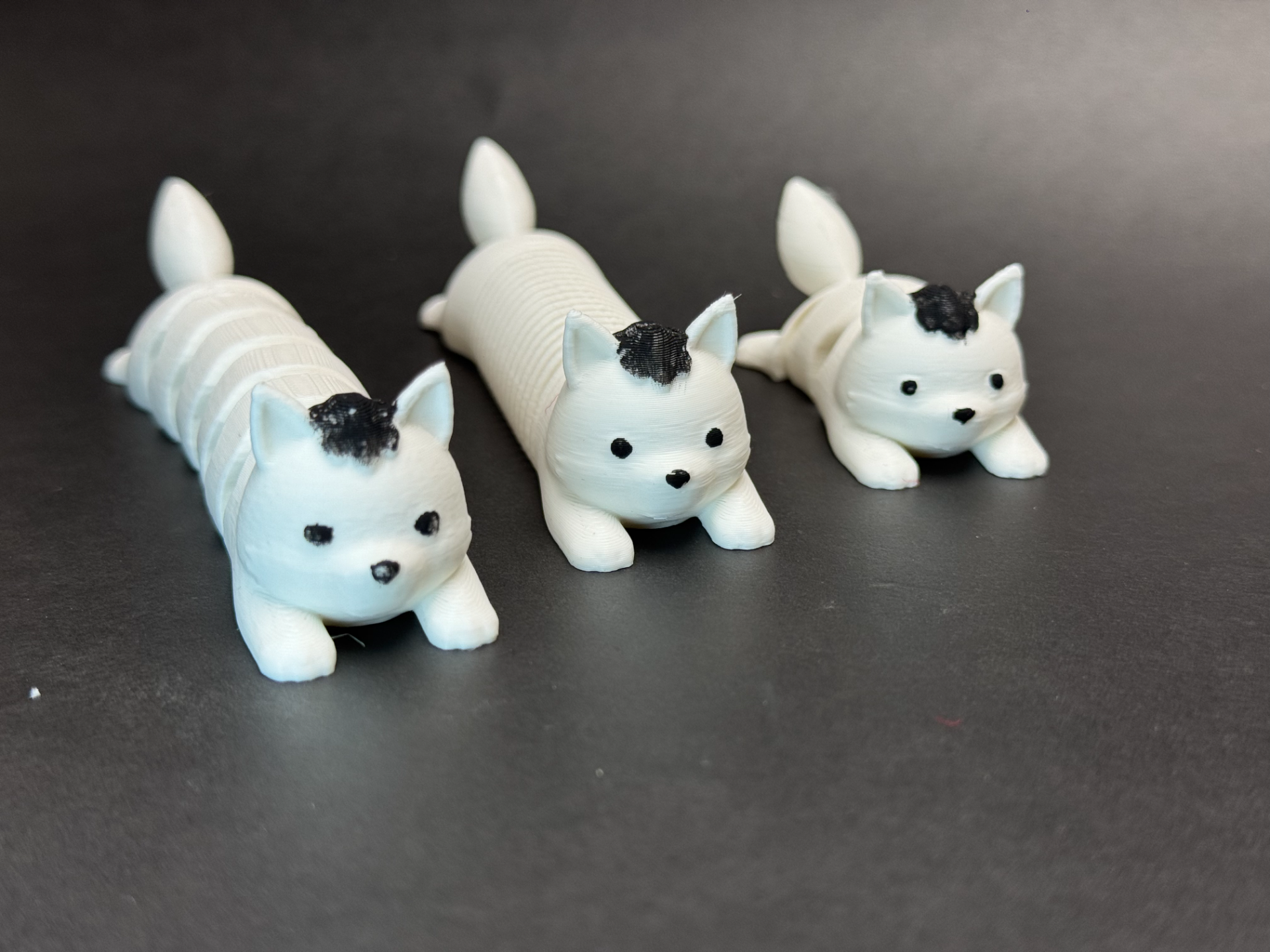 Miniatura 1 do modelo 3D 萌趣弹簧狐狸
