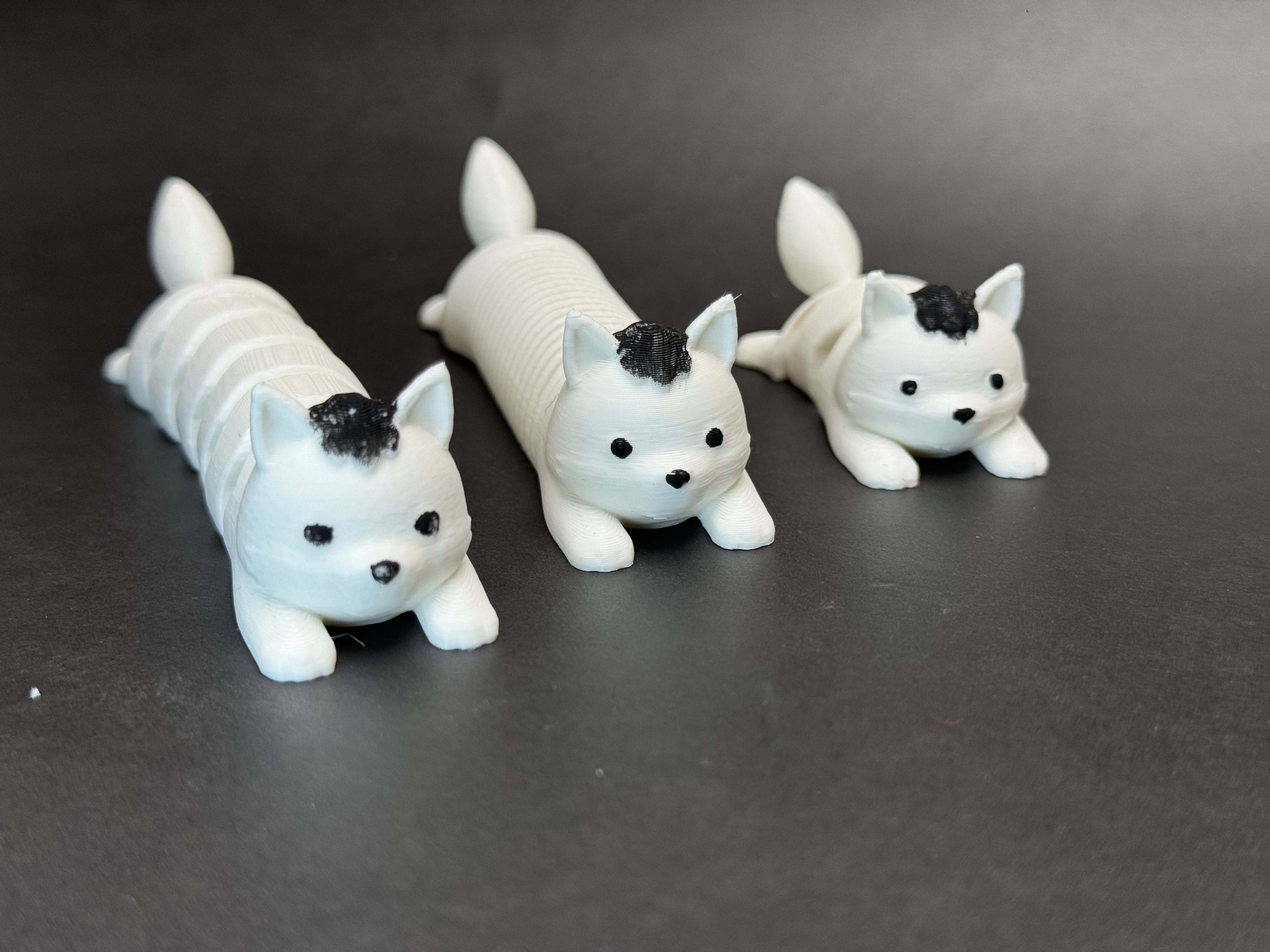 Miniatura 3 do modelo 3D 萌趣弹簧狐狸