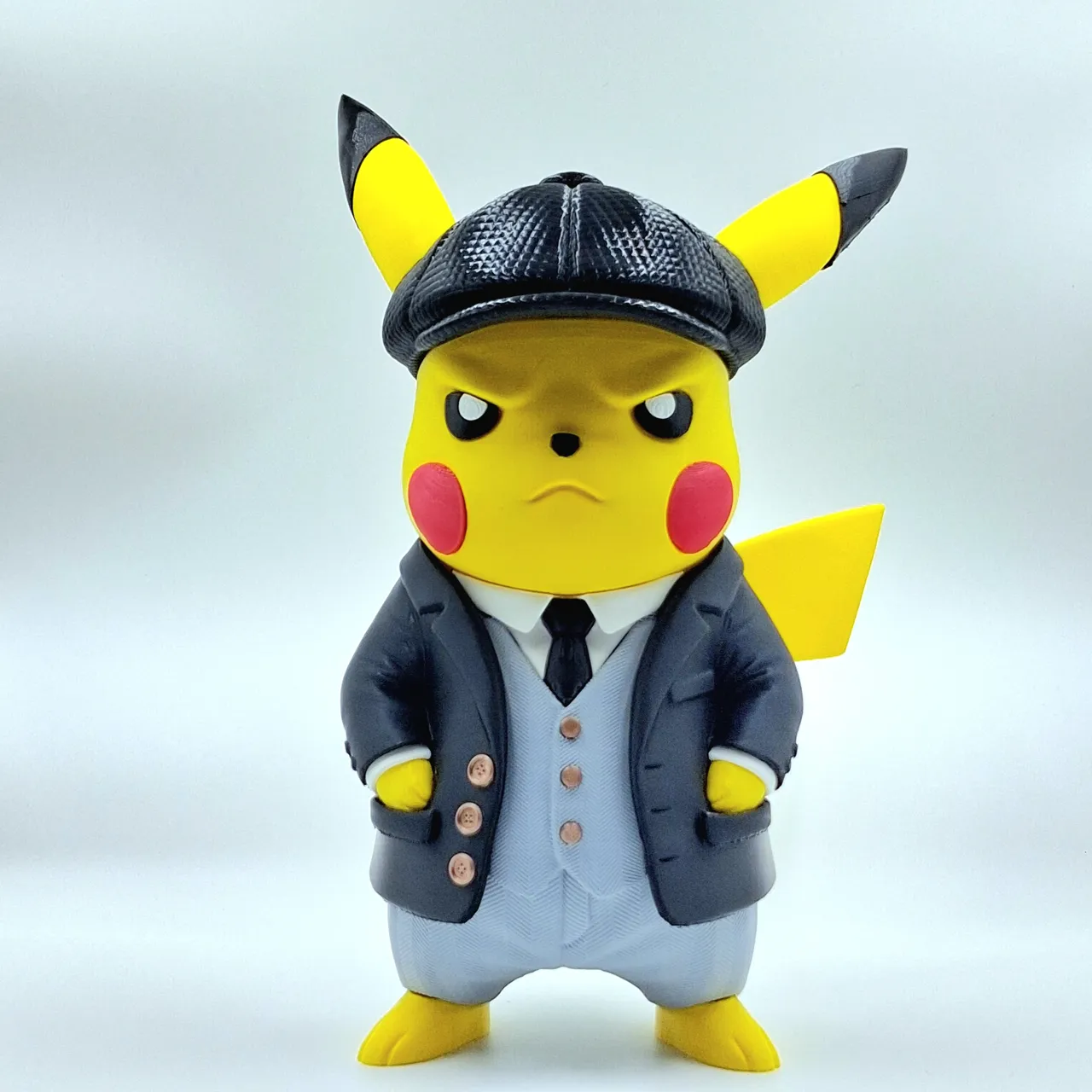 pikachu shelby peaky blinders Fan Art no ams view 3