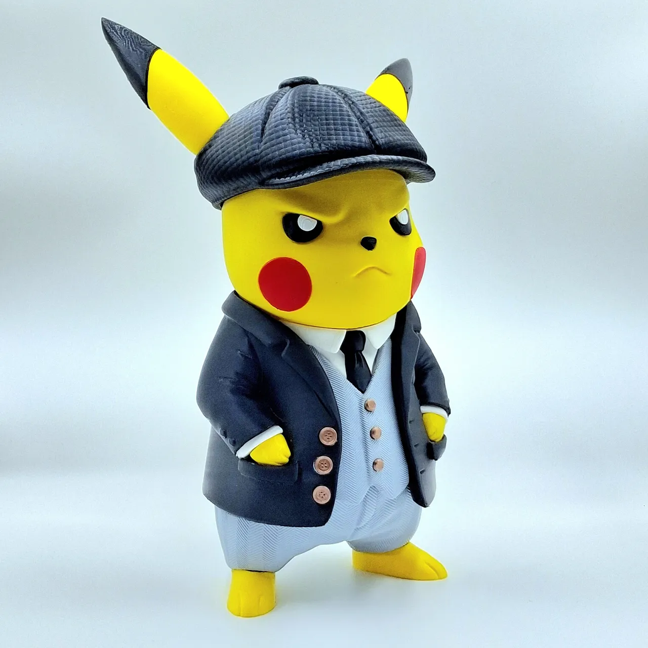 pikachu shelby peaky blinders Fan Art no ams view 4