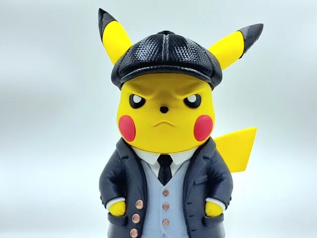 pikachu shelby peaky blinders Fan Art no ams