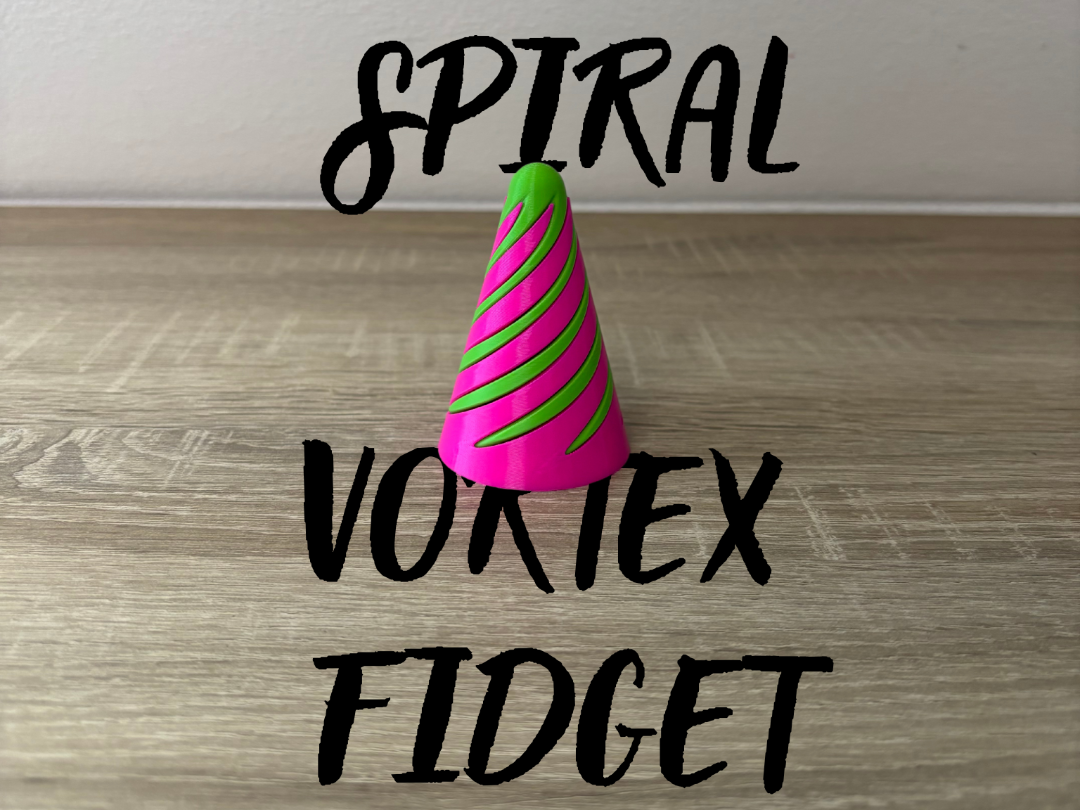 Big spiral vortex fidget