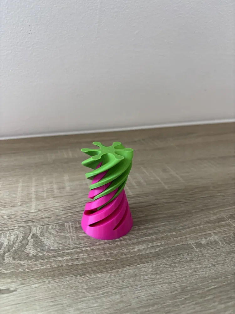 Big spiral vortex fidget - Free 3D Print Model - MakerWorld