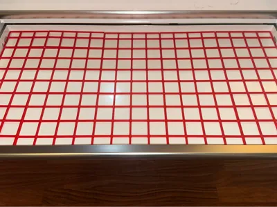 A1 Mini - Gridfinity Base , 46In Huskey Adj Bench