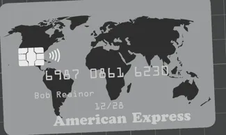 Customizable Amex Card (Very Easy to print 30 min)