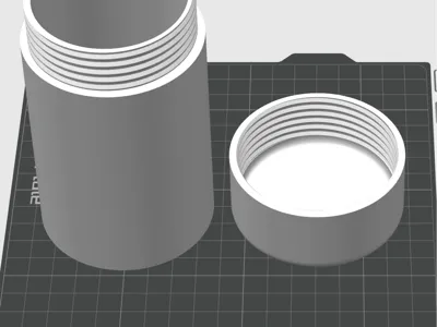 Cat Paw Container Screw Top