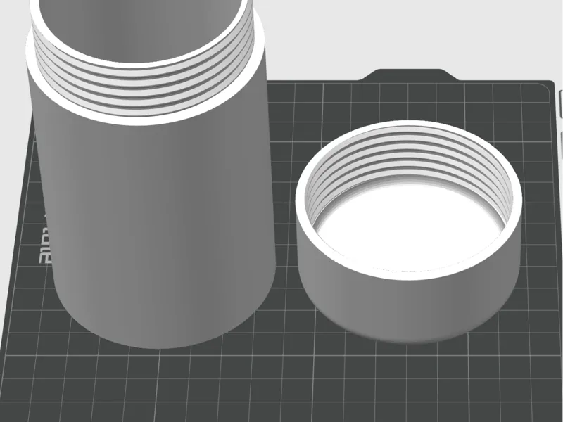Cat Paw Container Screw Top