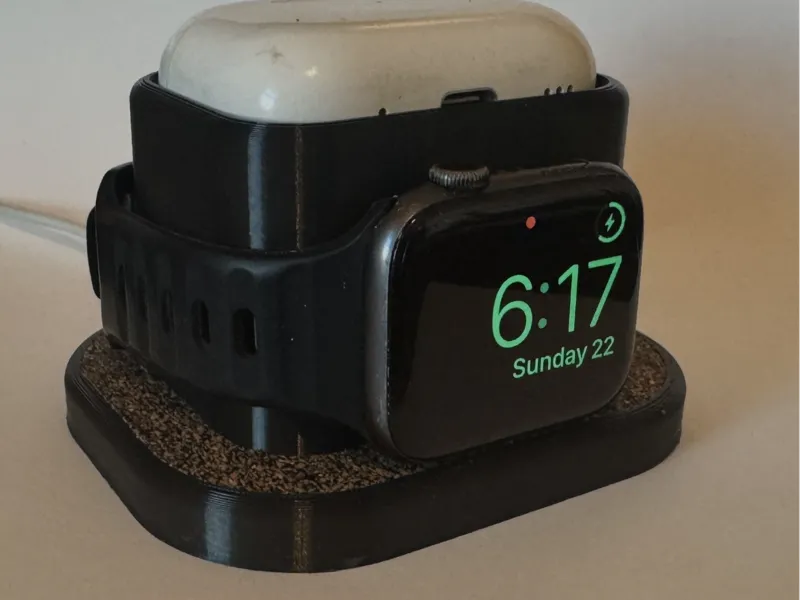 Apple Watch Nightstand Charger W/ Tray