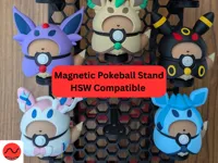 Supports magnétiques pour Pokéballs — système HSW — photo 1