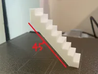 Test de porte-à-faux (escalier) — photo 1