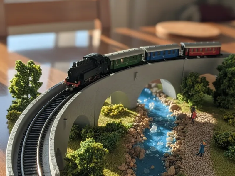 Glenfinnan-Style Viadukt (Spur TT) – 30° Bogen