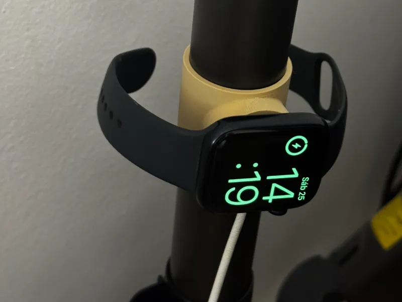 SOPORTE CARGA APPLE WATCH EN BARRA DE 35 MM