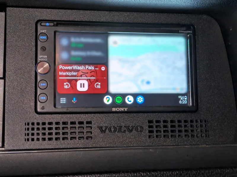 Volvo 240 Double Din Stereo Adapter