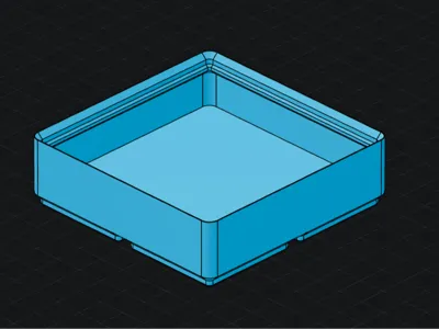 boite simple gridfinity 2x2