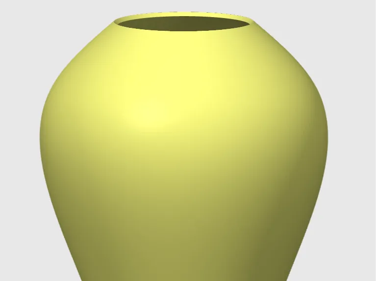 Vase simple et épuré
