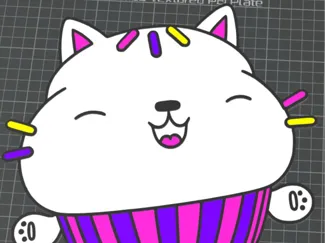 Lamp Cakey cat 