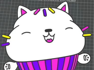 Lamp Cakey cat 