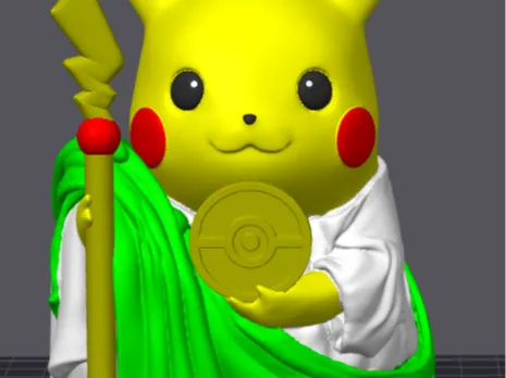 pikachu religioso