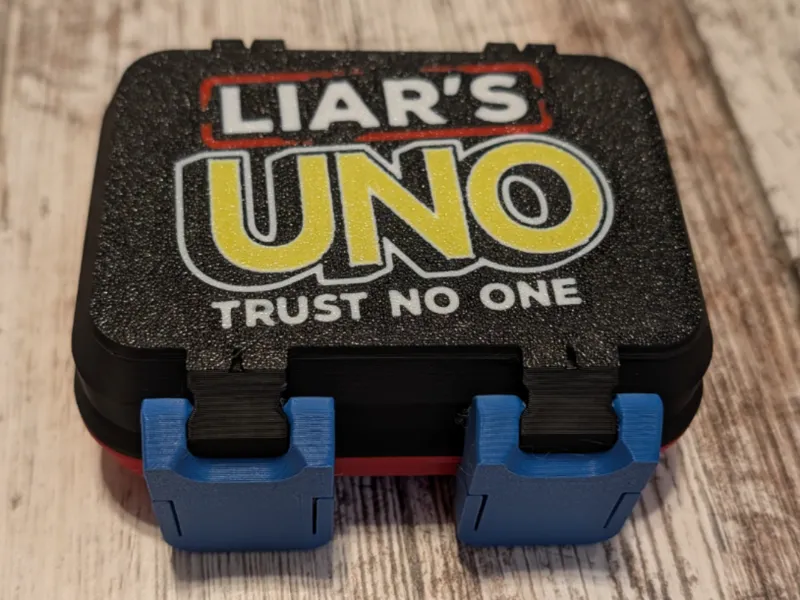 Liar's UNO card box V3 NEW Improved