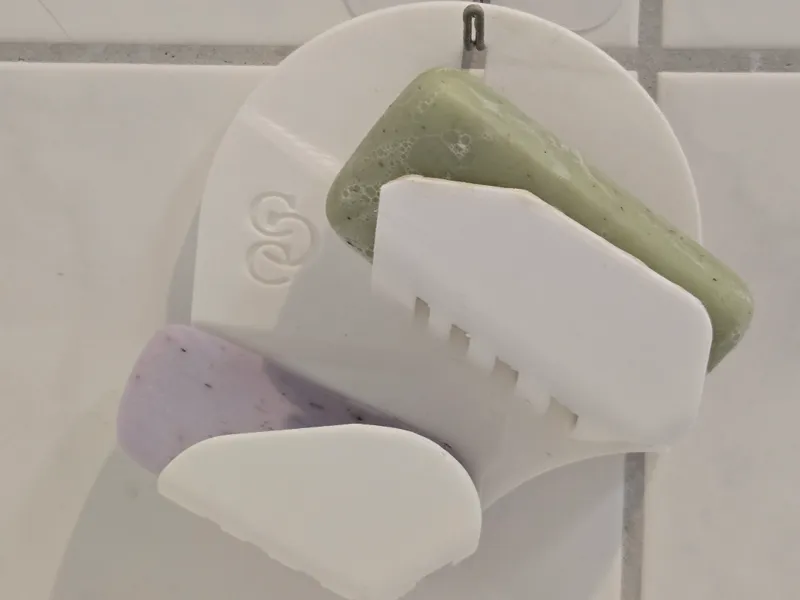 Seifen Halter für zwei Seifenstücke