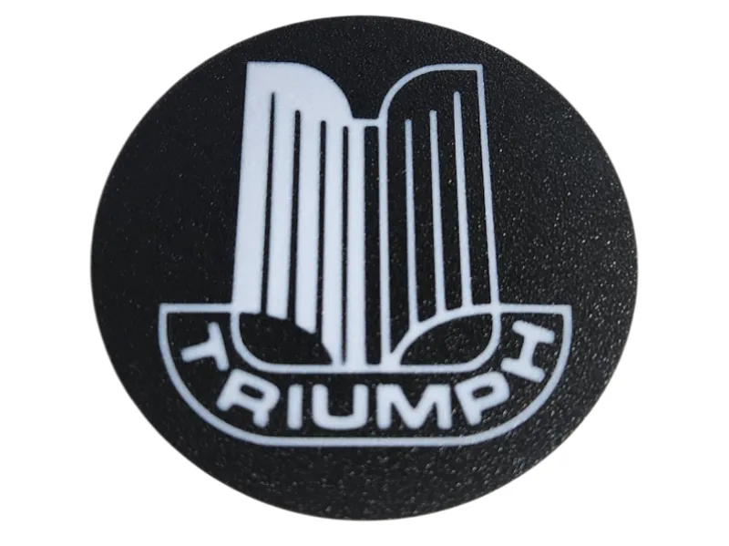 Triumph logo coaster