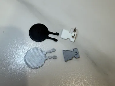 Trolley Cart Coin/Token, Quick-Release Keychain