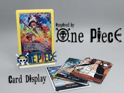 Card display for One Piece cards