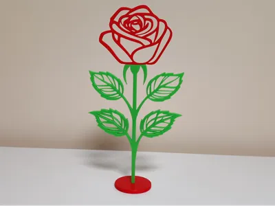 ROSE WITH BASE