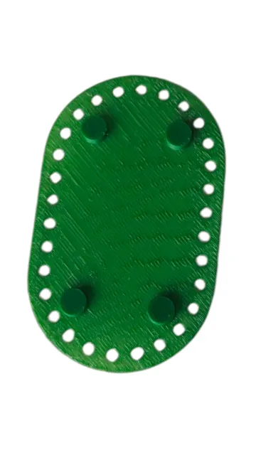 Modelo para impresión 3D: Parametric Crochet Bag Base Generator — vista de referencia 3