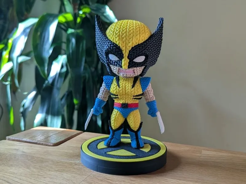 Wolverine X-Men display base for wolverine figure