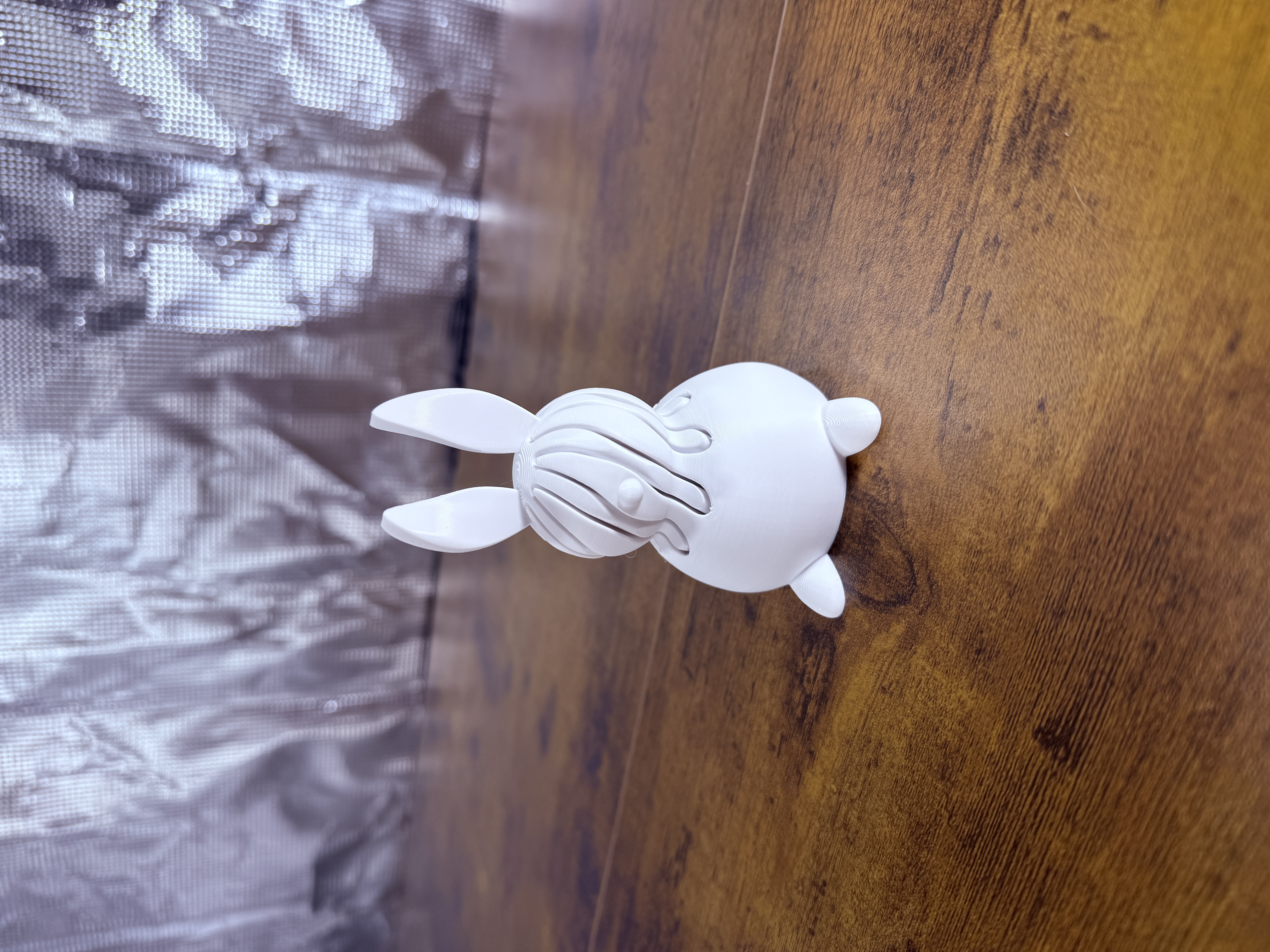 Miniatura 3 do modelo 3D Easter Bunny Passthrough Fidget (Round Version)