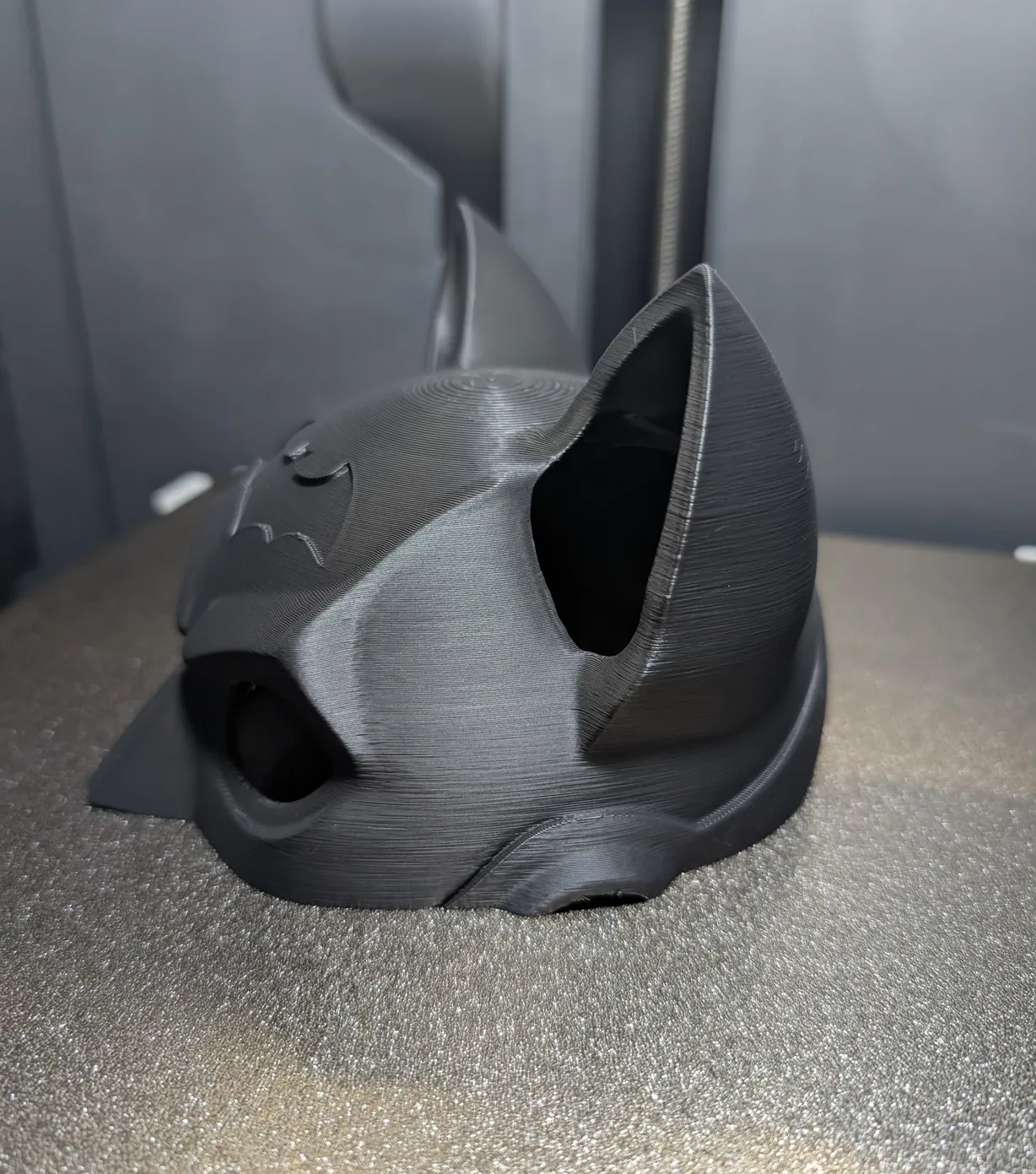 The best batman cat helmet ever! view 3