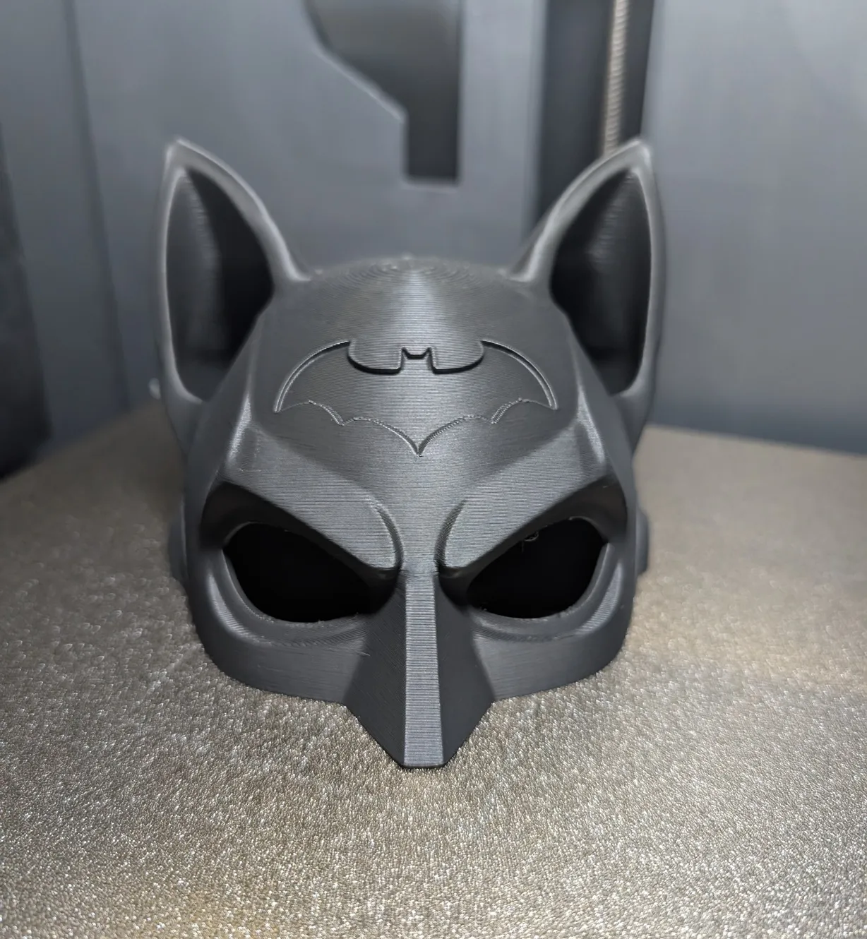 The best batman cat helmet ever! view 2