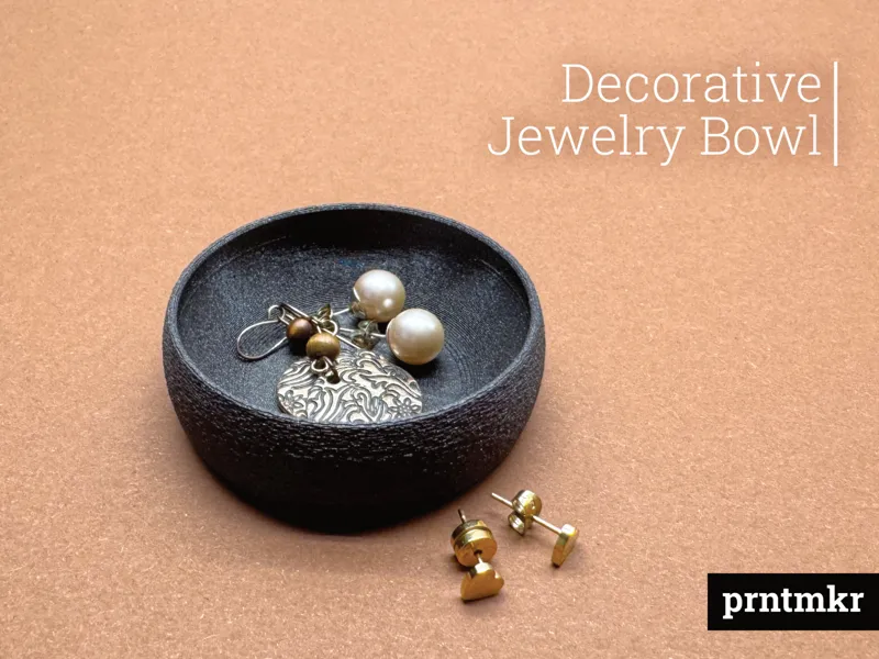 Decorative Jewelry Bowl
